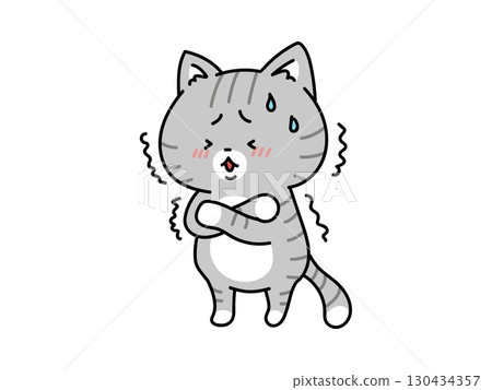 Are you nervous? Are you cold? Do you have a cold? The shivering cat Are you nervous? Are you cold? Do you have a cold? The shivering cat 130434357