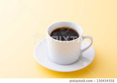 Hot coffee on the table Hot coffee on the table 130434358