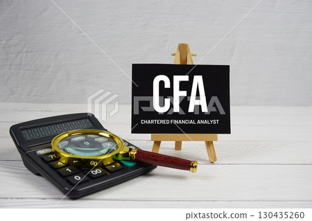 CFA abbreviation of Chartered Financial Analyst CFA abbreviation of Chartered Financial Analyst 130435260