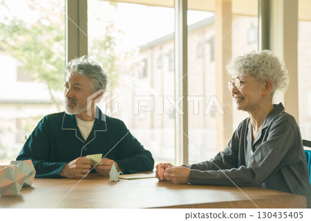 Residents of elderly care facilities 130435405