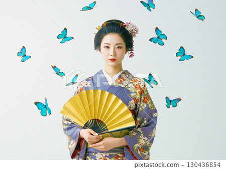 和服 女生 女孩 130436854