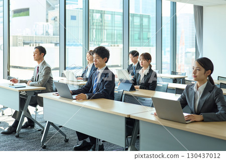 People receiving in-house training People receiving in-house training 130437012