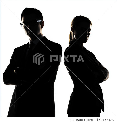 Elegant business scene 130437489