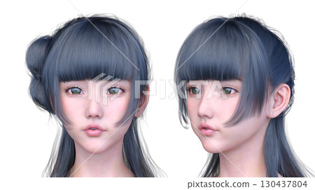 Close-up of a woman's face Close-up of a woman's face 130437804