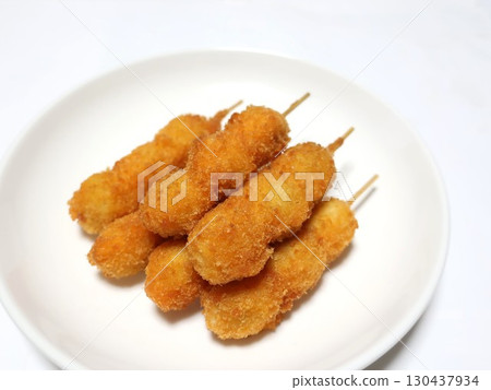 Deep-fried quail eggs Deep-fried quail eggs 130437934