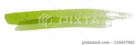 green watercolor background. Artistic hand paint. Isolated on transparent background. green watercolor background. Artistic hand paint. Isolated on transparent background. 130437992