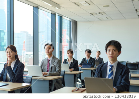 People receiving in-house training People receiving in-house training 130438039