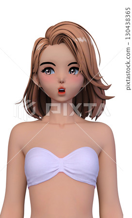 A woman in a bikini figure A woman in a bikini figure 130438365