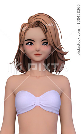比基尼泳裝形象的一名婦女 比基尼泳裝形象的一名婦女 130438366