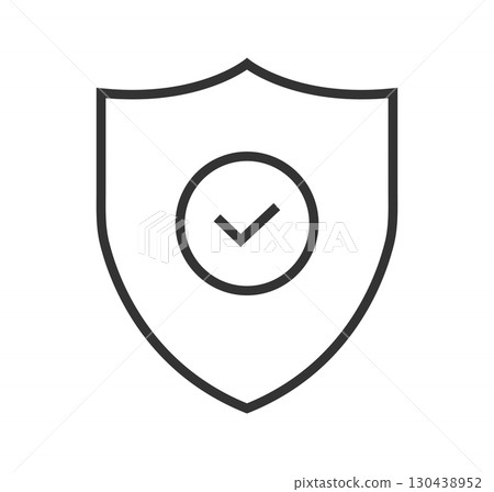 Verified Protection Symbol for Privacy, Safety and Trust 130438952