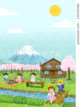 April_Mt. Fuji and the New Year April_Mt. Fuji and the New Year 130439486