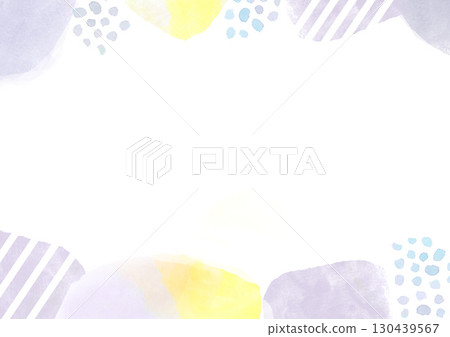 Gray watercolor texture frame Gray watercolor texture frame 130439567