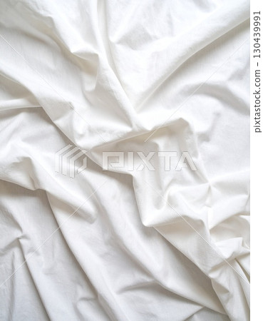White bed sheet texture 130439991