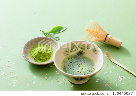 Matcha image background material Matcha image background material 130440027