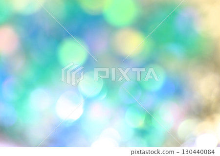 Colorful circular bokeh [Ball bokeh] 130440084
