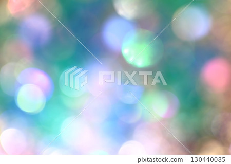 Colorful circular bokeh [Ball bokeh] 130440085