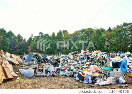 Disaster garbage from the Hokkaido Iburi Earthquake 130440206