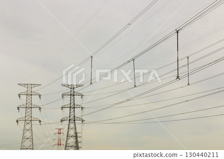 北海道Shoto Atsuma熱電站和輸電線路 130440211