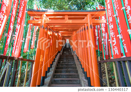 Nagao Town, Chiyoda-ku, Tokyo Sanoh Hie Shrine Sanno Inari Shrine Senbon Torii 130440317