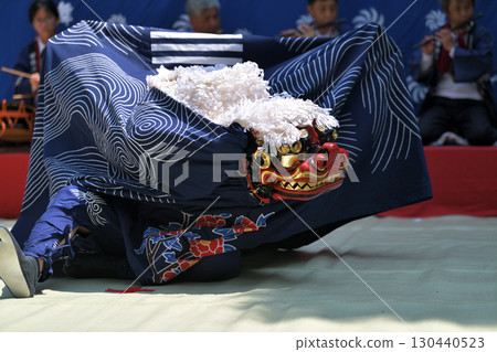 Lion dance, Ichikawa-cho, Hyogo Pref. 130440523