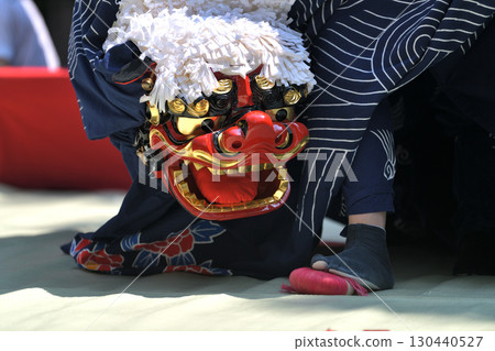 Lion dance, Ichikawa-cho, Hyogo Pref. 130440527