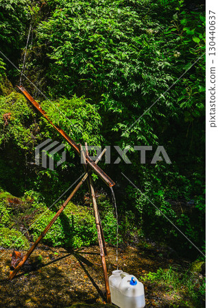 安曇野登山途中的水源 130440637