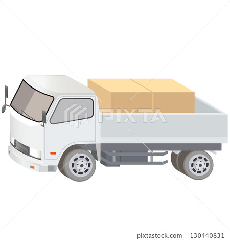 卡車平板車 卡車平板車 130440831