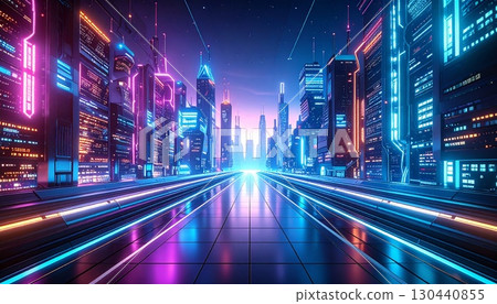 Future city background material 130440855