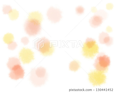 Orange and yellow flower-like atmospheric background illustration Orange and yellow flower-like atmospheric background illustration 130441452