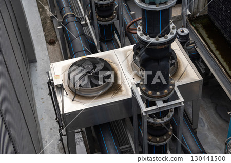 Industry HVAC system, Cooling tower, fan water Industry air conditioner system water valve pipe 130441500