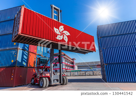 Products shipping cargo goods with Hong Kong flag for import export business from Hong Kong country Products shipping cargo goods with Hong Kong flag for import export business from Hong Kong country 130441542
