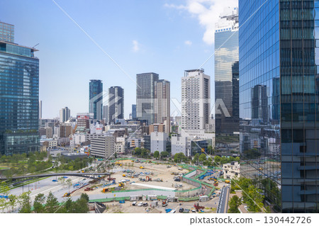 梅北：大阪站週邊摩天大樓的景色 [2024年7月] 130442726