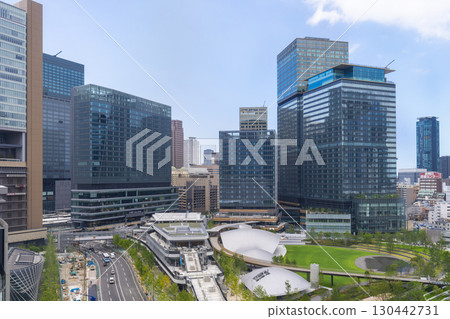 梅北：大阪站週邊摩天大樓的景色 [2024年7月] 130442731