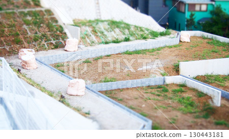 正在興建中的住宅開發區 自然風光 130443181