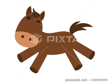 Running horse illustration 2 130443434