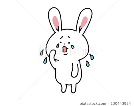Crying rabbit Crying rabbit 130443954