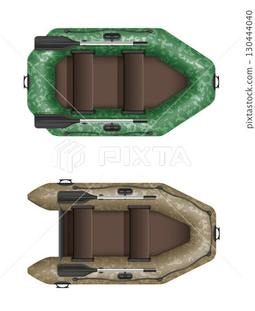 inflatable rubber fishing boat and tourism for active recreation cartoon stock vector illustration inflatable rubber fishing boat and tourism for active recreation cartoon stock vector illustration 130444040