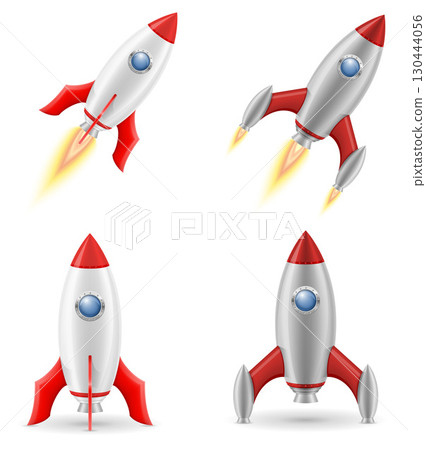 old space rocket retro spaceship cartoon stock vector illustration old space rocket retro spaceship cartoon stock vector illustration 130444056