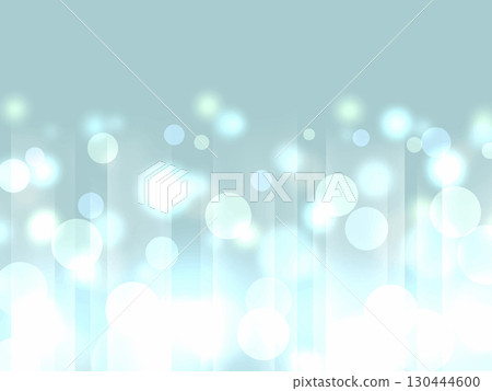 美麗的抽象的背景與淡藍色的閃閃發光的燈光 130444600