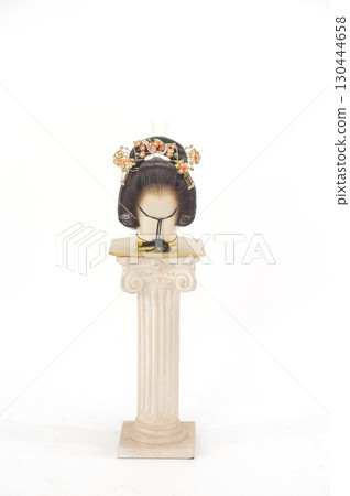 Traditional Japanese hairstyle Traditional Japanese hairstyle 130444658