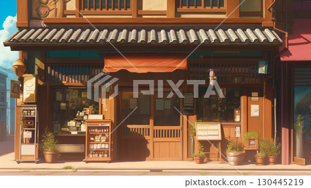 充滿動漫氛圍的老字復古店 130445219