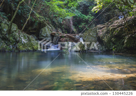 Scenery of Sengan Falls in Hamamatsu City (Shizuoka Prefecture) 130445226