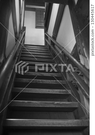 Landscape with stairs 130445617