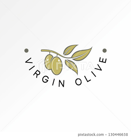 Logo design graphic concept creative premium vector stock image top sell virgin olive fruit and leaves raw cooking tasty garden farmer organic nature Logo design graphic concept creative premium vector stock image top sell virgin olive fruit and leaves raw cooking tasty garden farmer organic nature 130446638