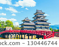 National treasure Matsumoto castle 130446744