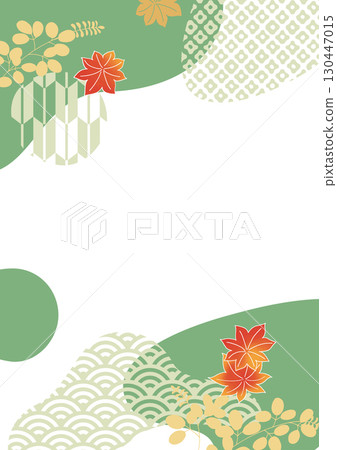 Autumn Japanese modern frame 130447015