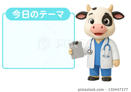 一頭牛微笑著解釋 一頭牛微笑著解釋 130447377