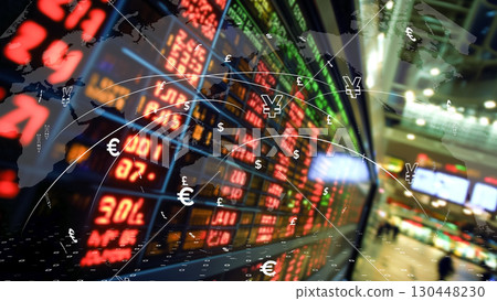 Financial concept visual 130448230