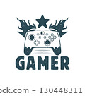 Gamer T-Shirt Design, Gaming T-Shirt Design, Gamer T-Shirt Svg, Gaming Vector Graphics, Vintage Gamer Vector. 130448311