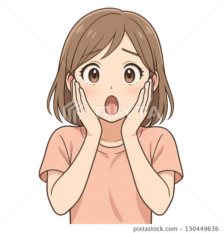 一個女人會感到驚訝 130449636